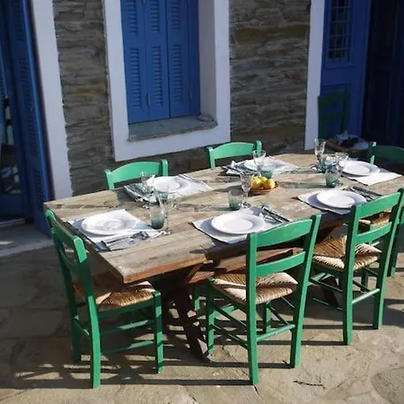 Villa Andros Stone Sea View
